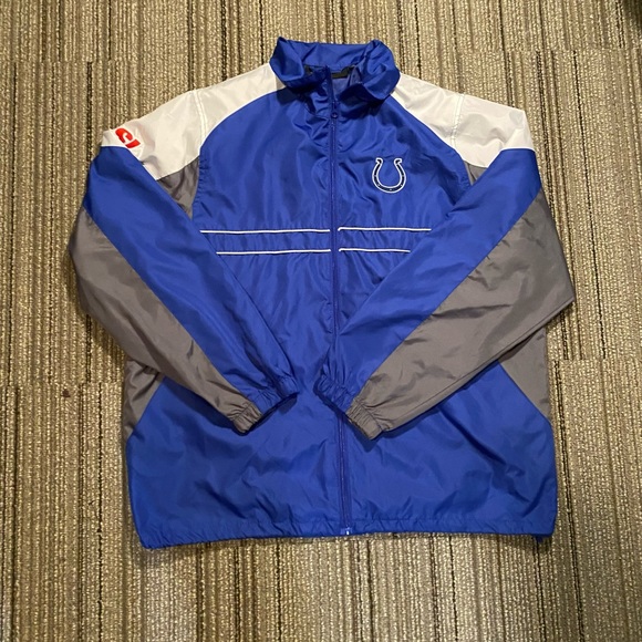 NFL Other - Vintage colts zip up windbreaker size large great condition